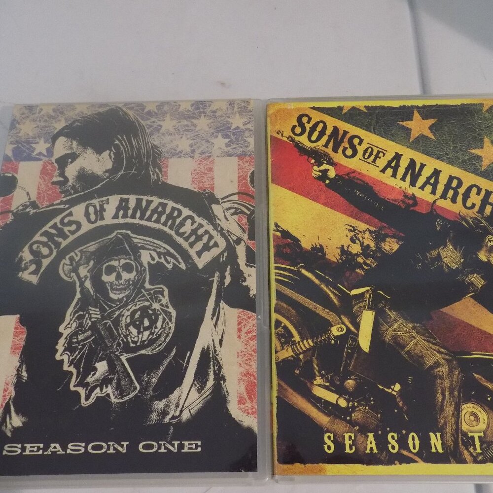 Sons of Anarchy Season 1 and 2 DVDs